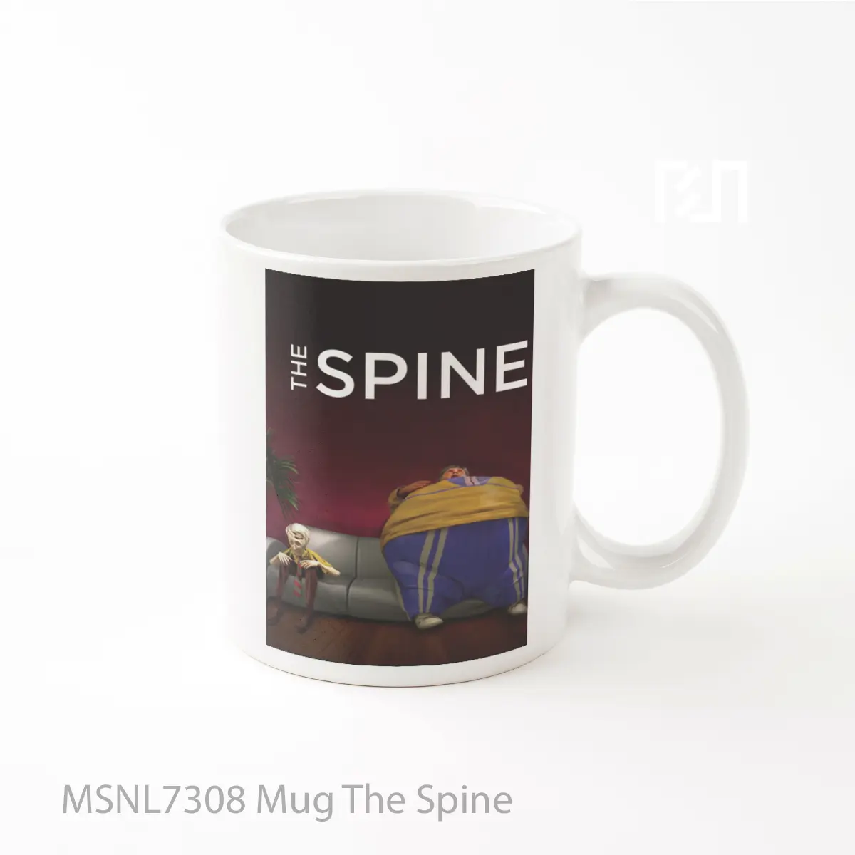 Mug The Spine Gelas Keramik Tema Film MSNL7308