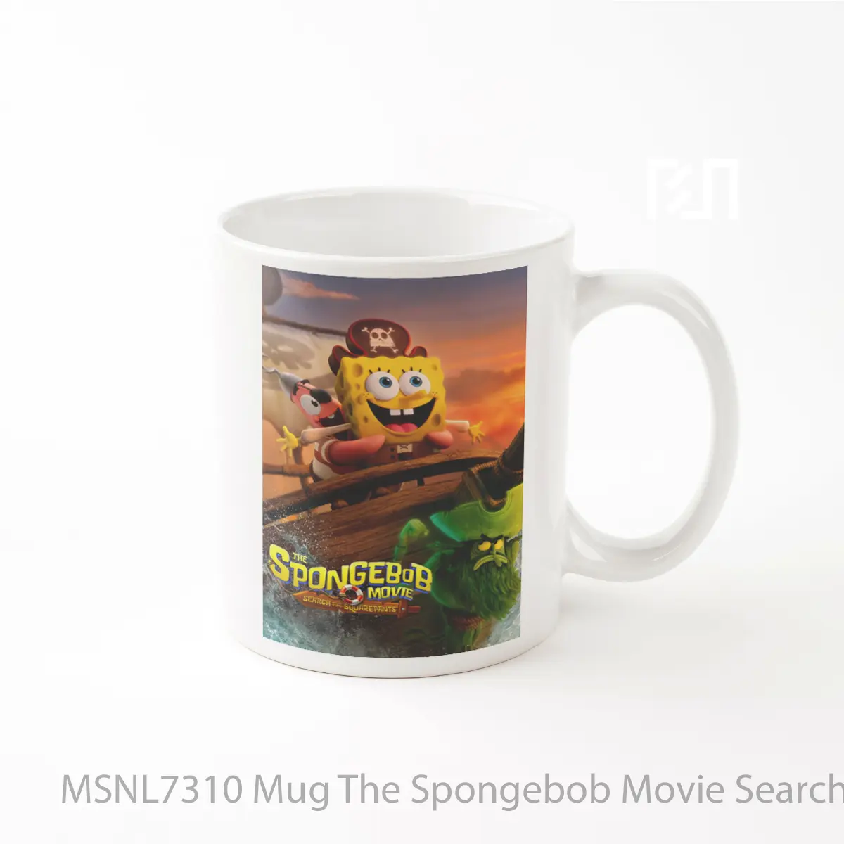 Mug The Spongebob Movie Search For Squarepants Gelas Keramik Tema Film MSNL7310
