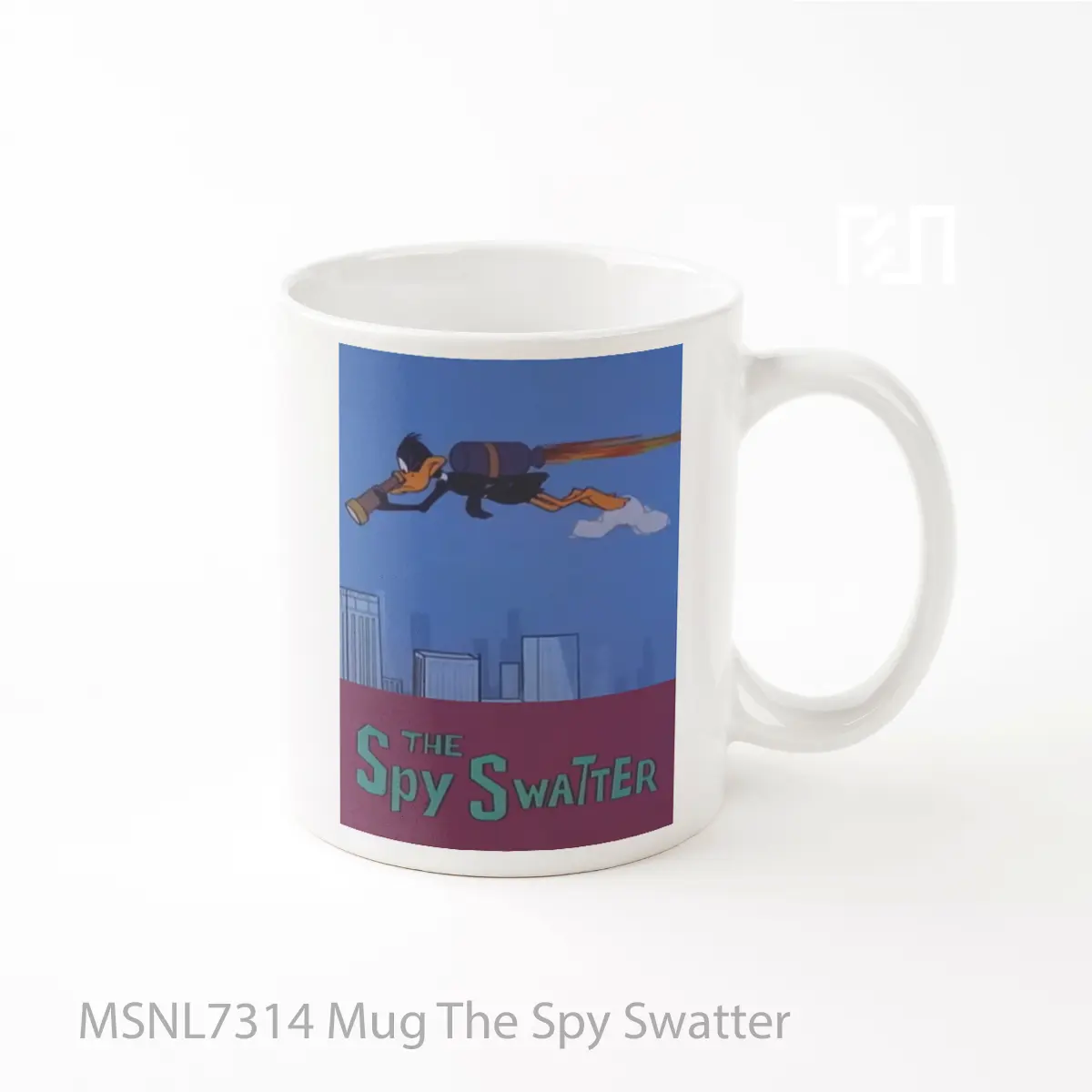 Mug The Spy Swatter Gelas Keramik Tema Film MSNL7314