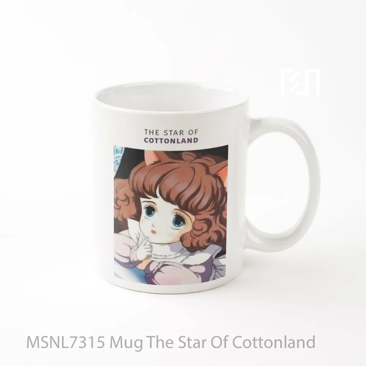 Mug The Star Of Cottonland Gelas Keramik Tema Film MSNL7315