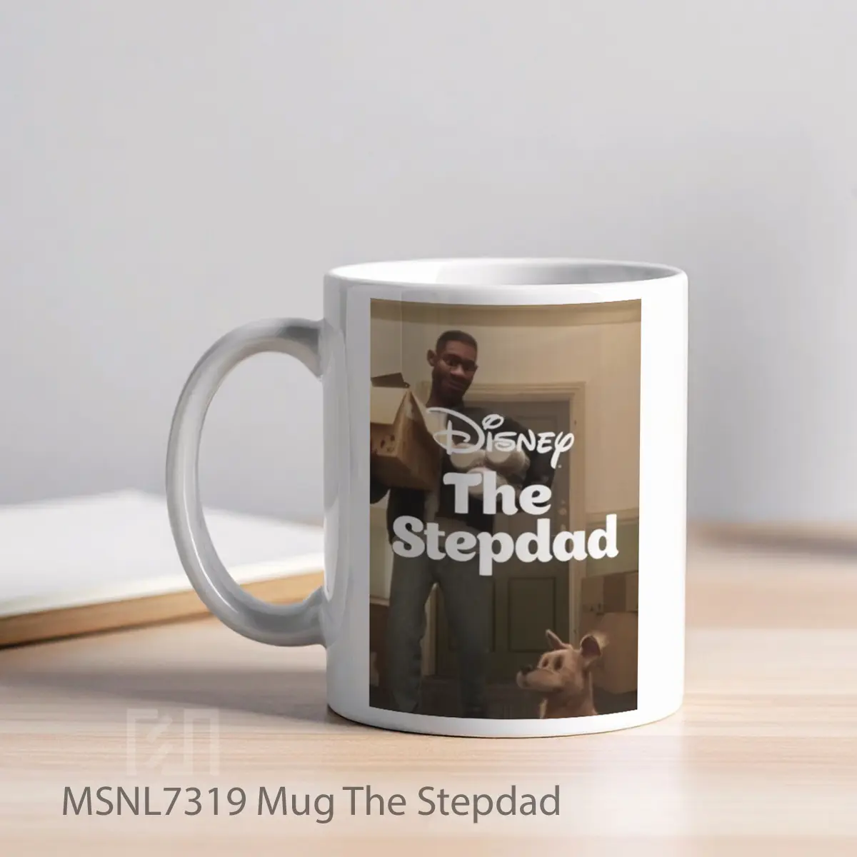 Mug The Stepdad Gelas Keramik Tema Film MSNL7319 - Tampak Kiri