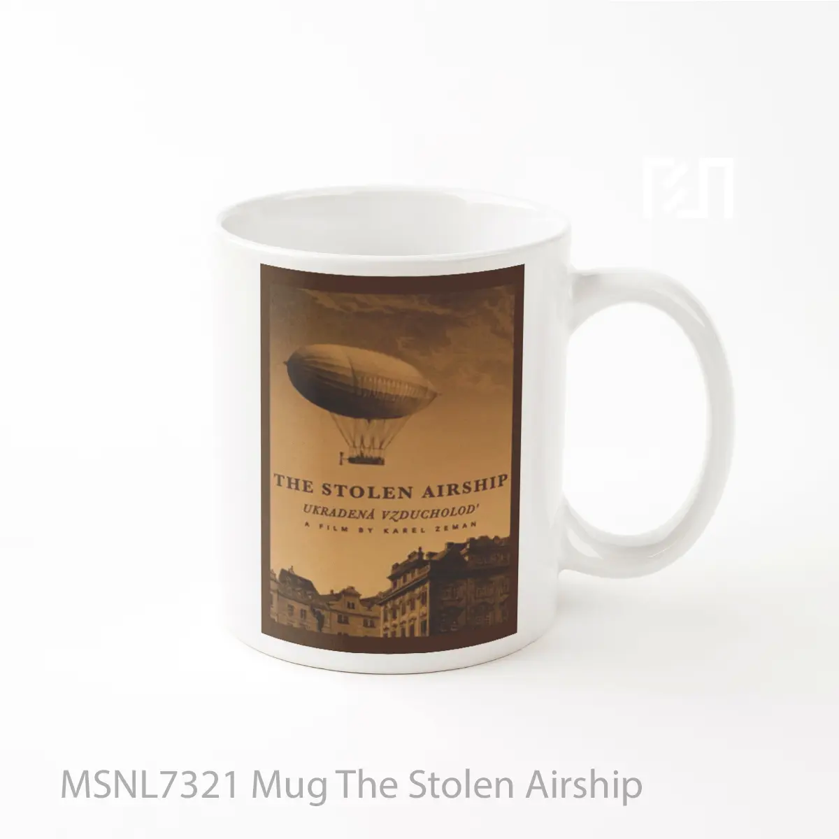 Mug The Stolen Airship Gelas Keramik Tema Film MSNL7321