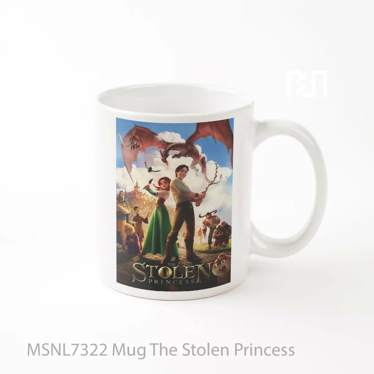 Mug The Stolen Princess Gelas Keramik Tema Film MSNL7322