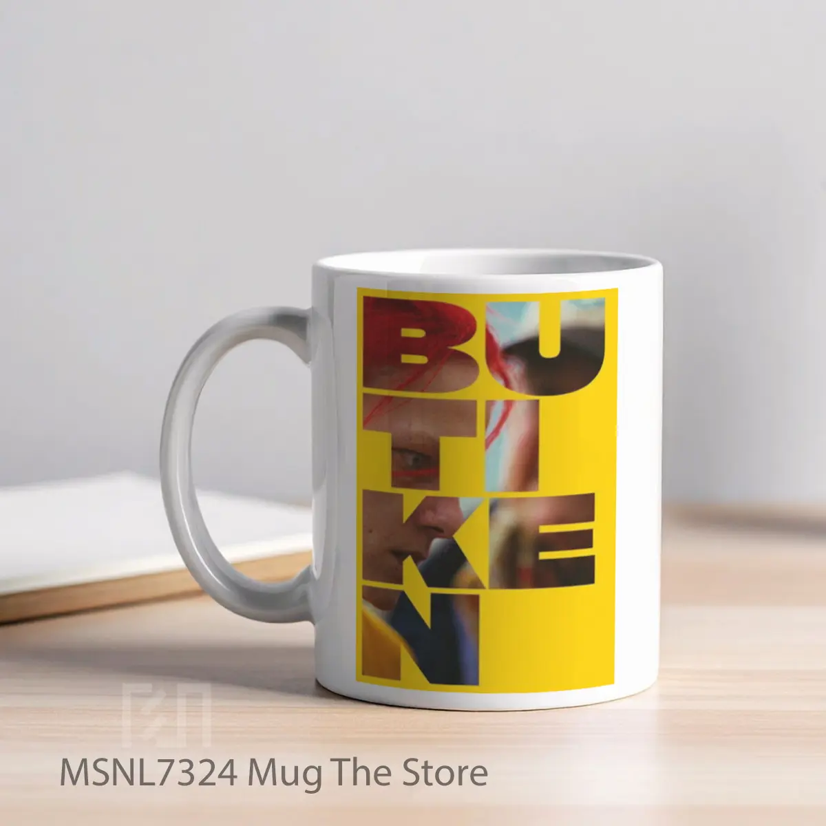 Mug The Store Gelas Keramik Tema Film MSNL7324 - Tampak Kiri