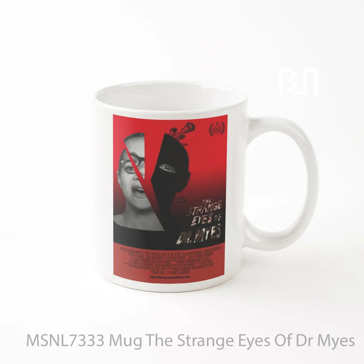 Mug The Strange Eyes Of Dr Myes Gelas Keramik Tema Film MSNL7333