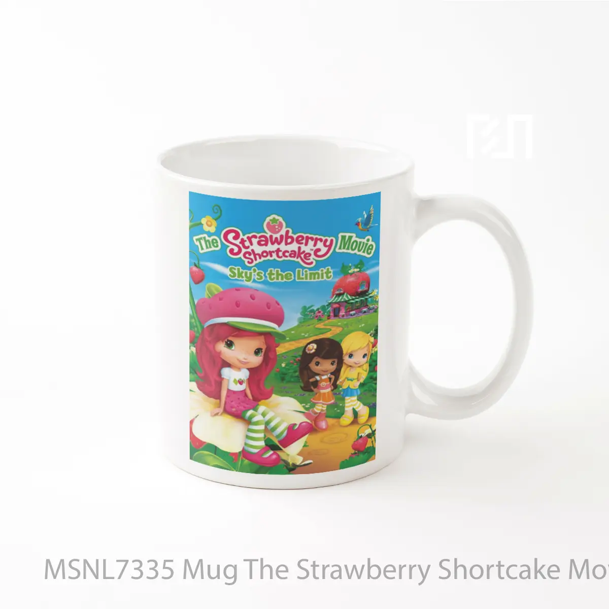 Mug The Strawberry Shortcake Movie Sky S The Limit Gelas Keramik Tema Film MSNL7335