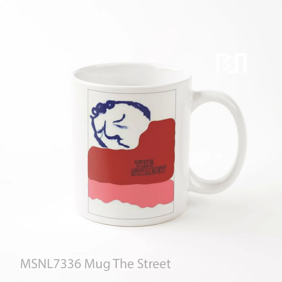 Mug The Street Gelas Keramik Tema Film MSNL7336