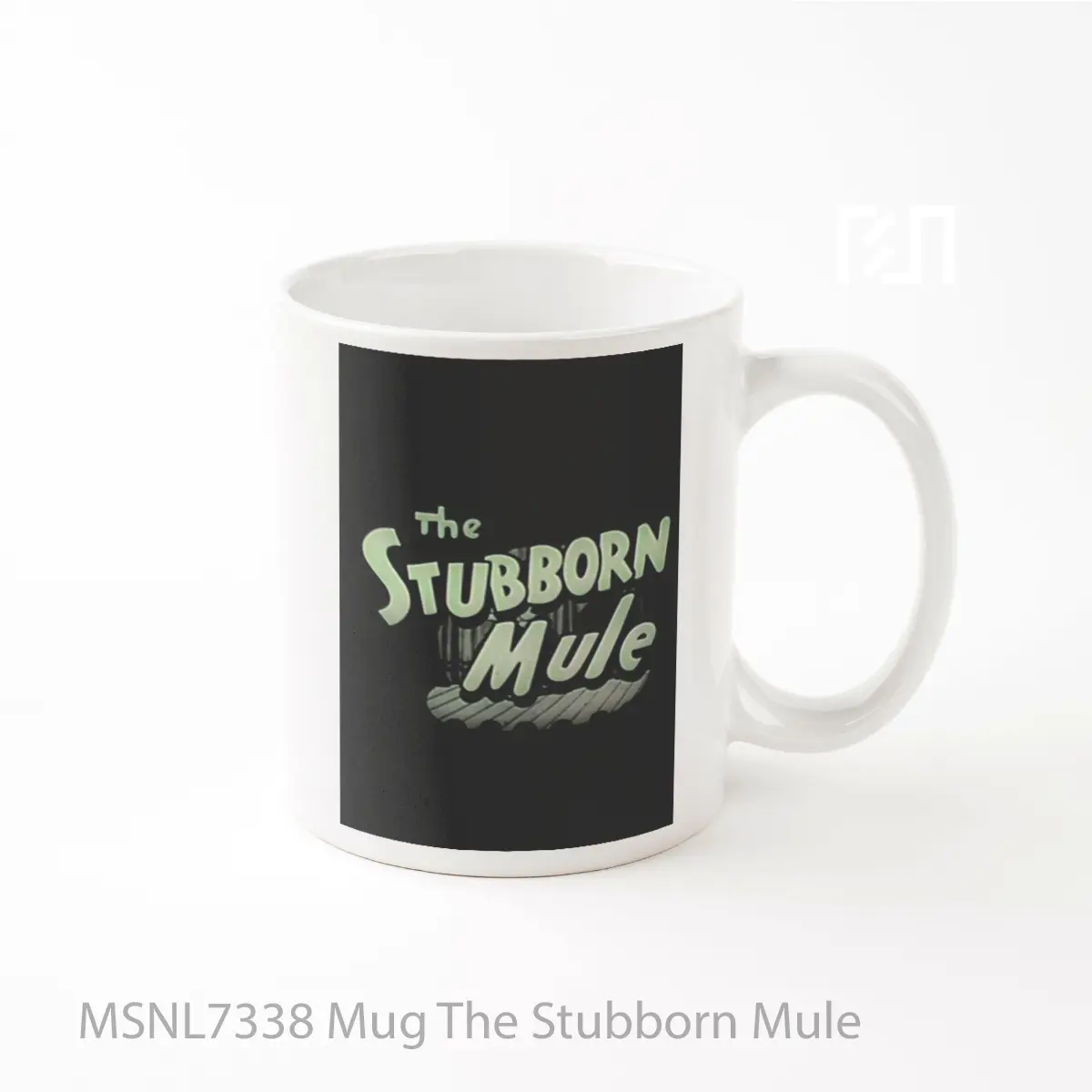 Mug The Stubborn Mule Gelas Keramik Tema Film MSNL7338