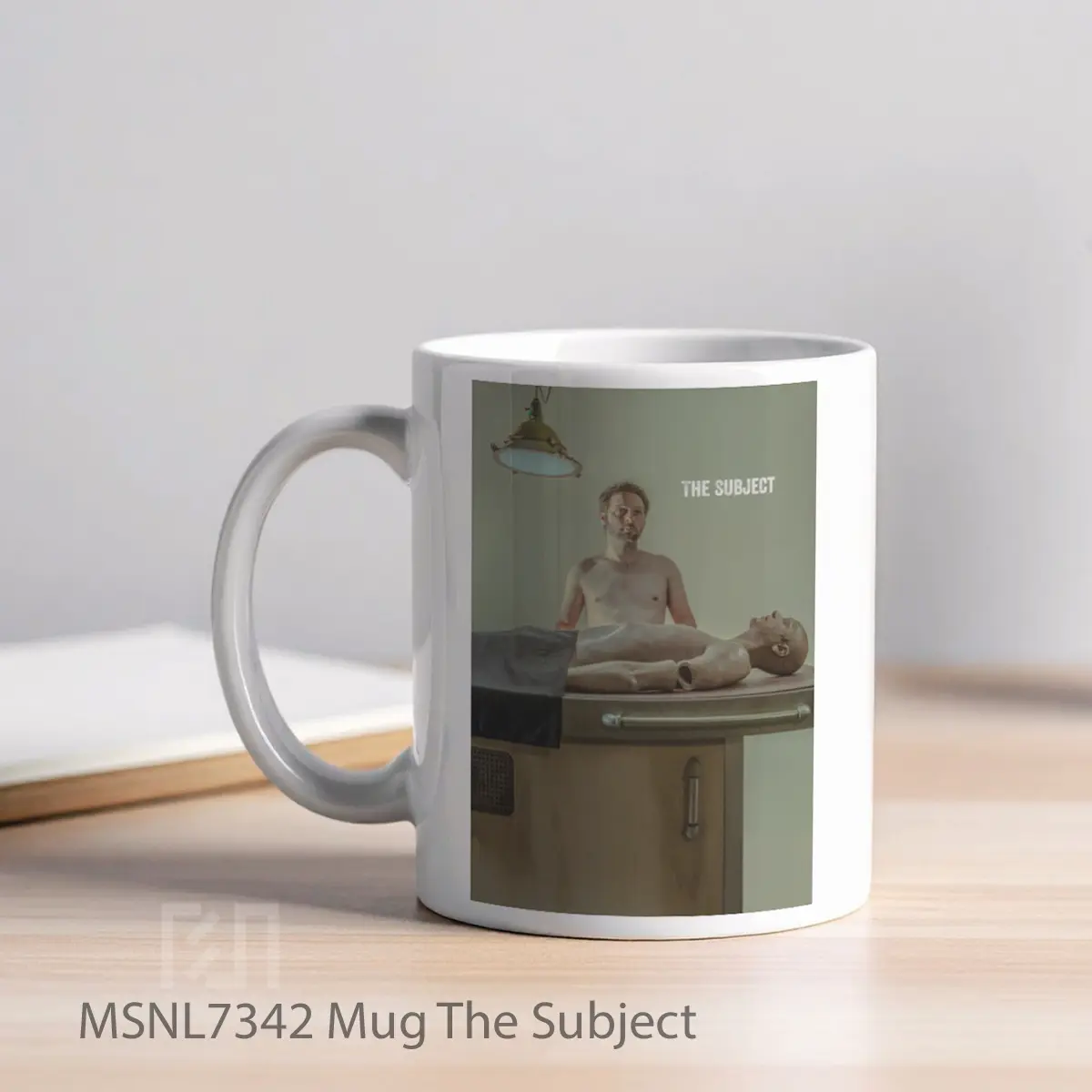 Mug The Subject Gelas Keramik Tema Film MSNL7342 - Tampak Kiri