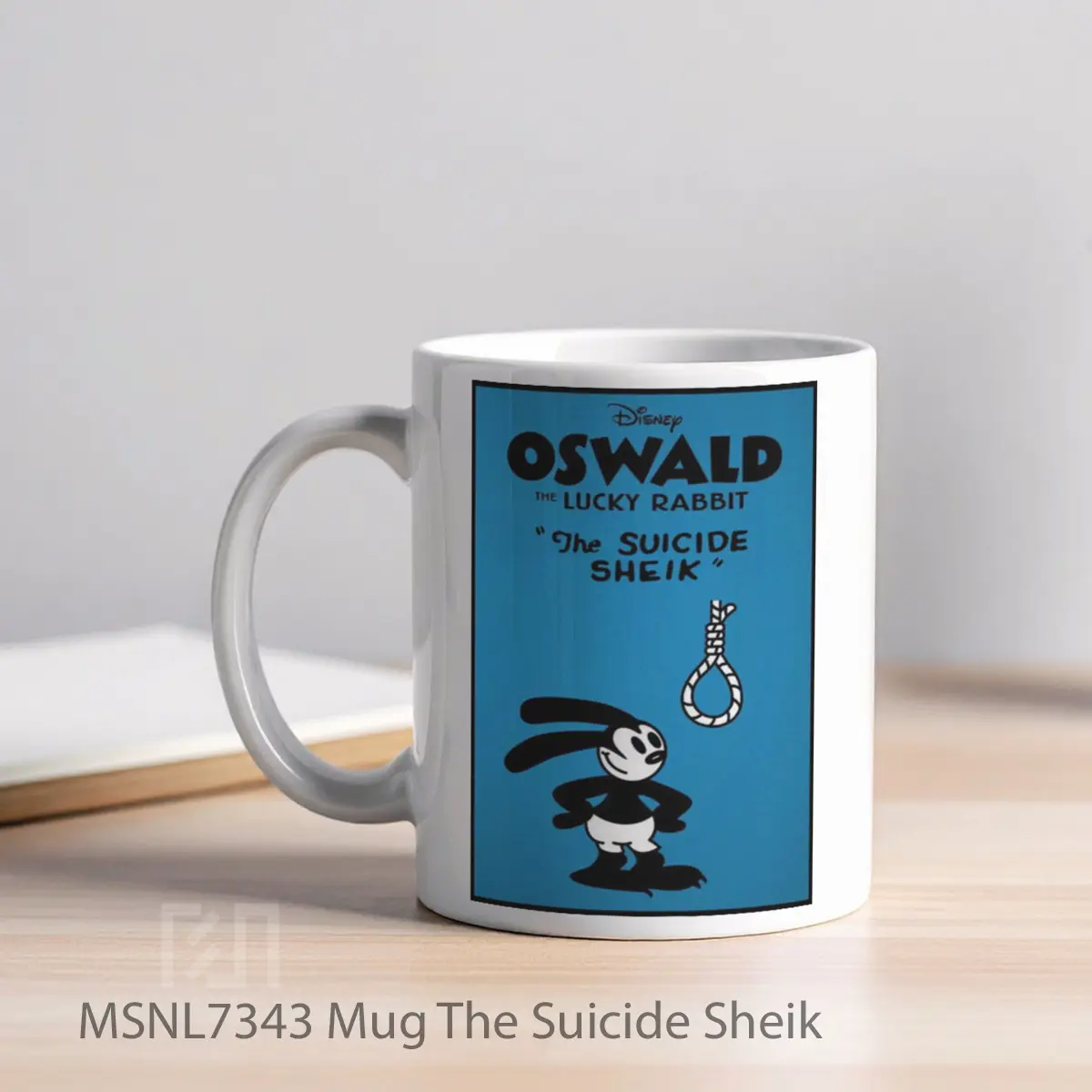 Mug The Suicide Sheik Gelas Keramik Tema Film MSNL7343 - Tampak Kiri