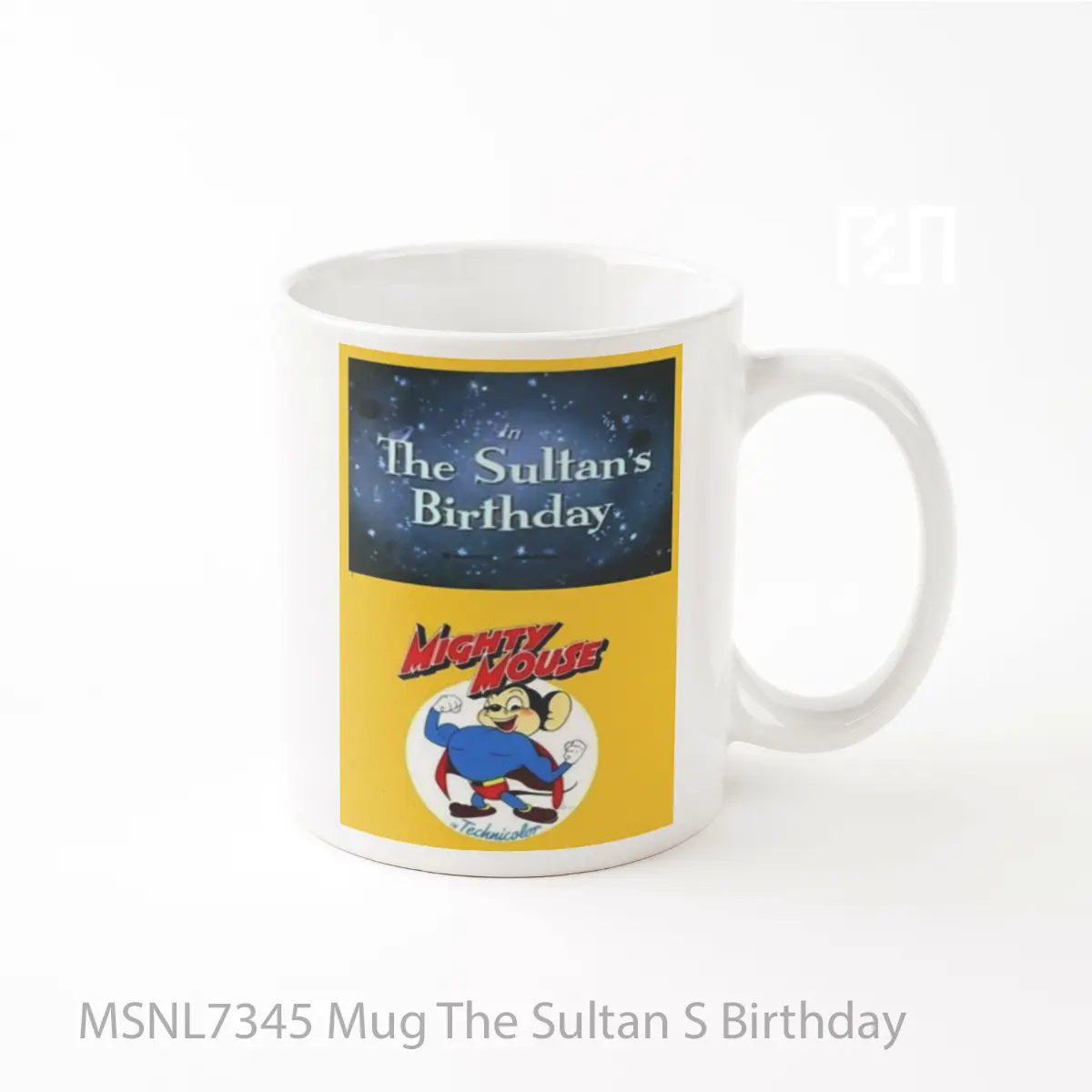 Mug The Sultan S Birthday Gelas Keramik Tema Film MSNL7345