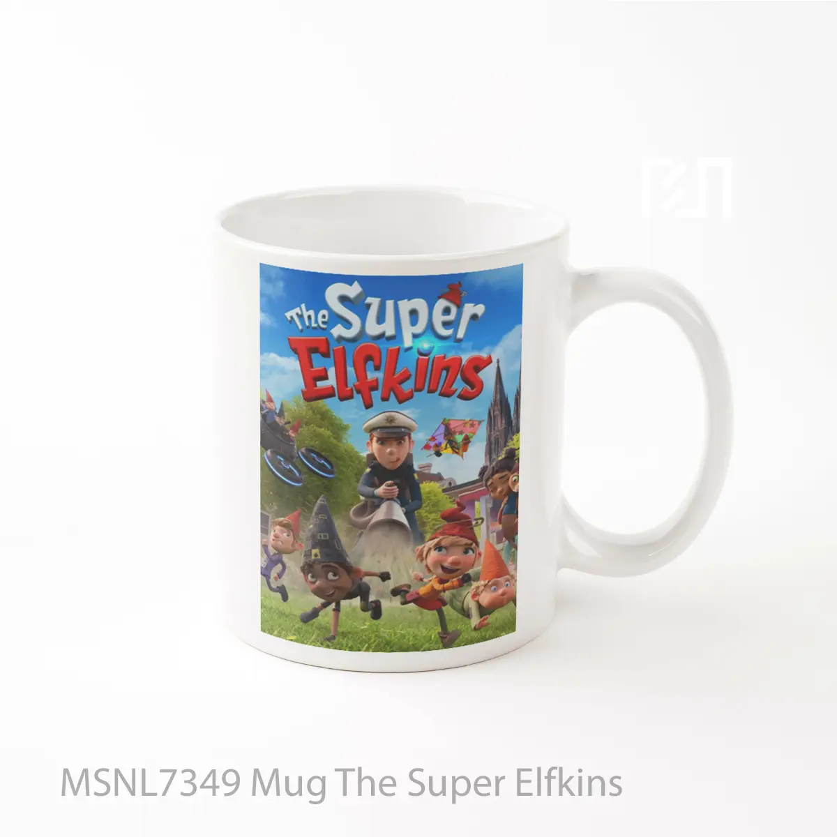 Mug The Super Elfkins Gelas Keramik Tema Film MSNL7349
