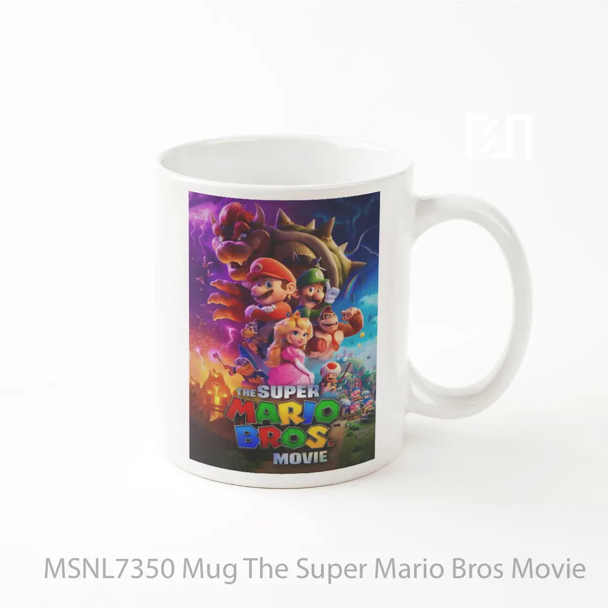 Mug The Super Mario Bros Movie Gelas Keramik Tema Film MSNL7350