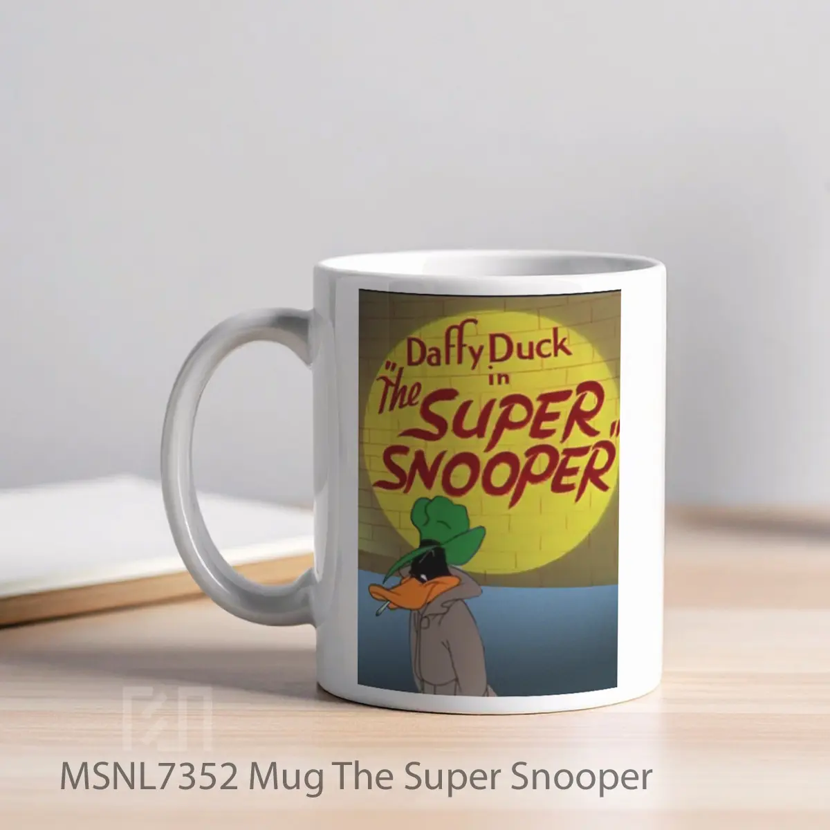 Mug The Super Snooper Gelas Keramik Tema Film MSNL7352 - Tampak Kiri
