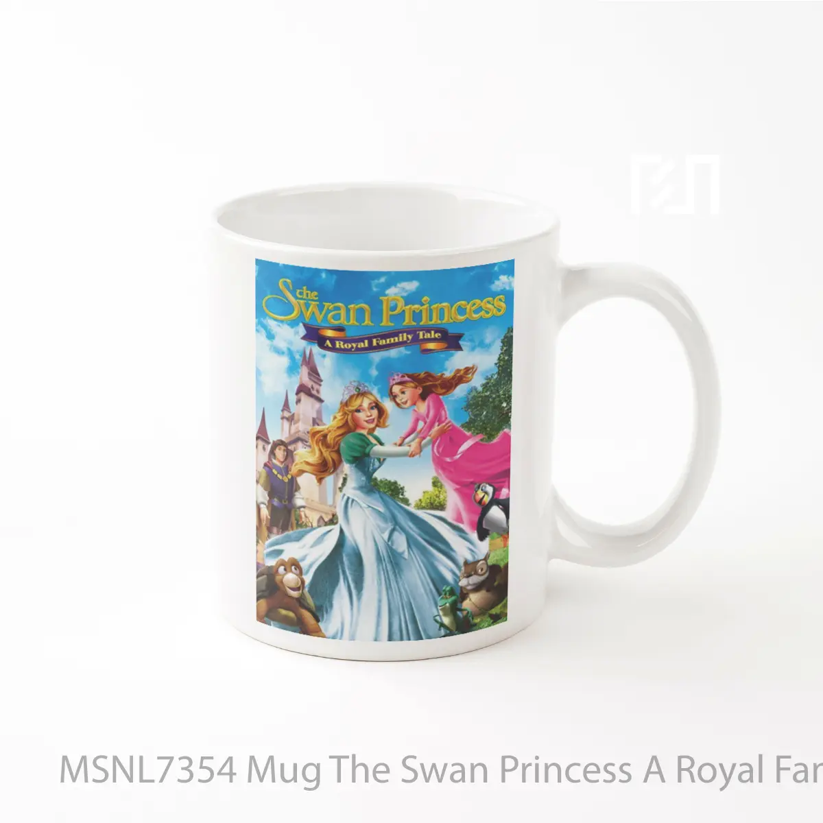 Mug The Swan Princess A Royal Family Tale Gelas Keramik Tema Film MSNL7354