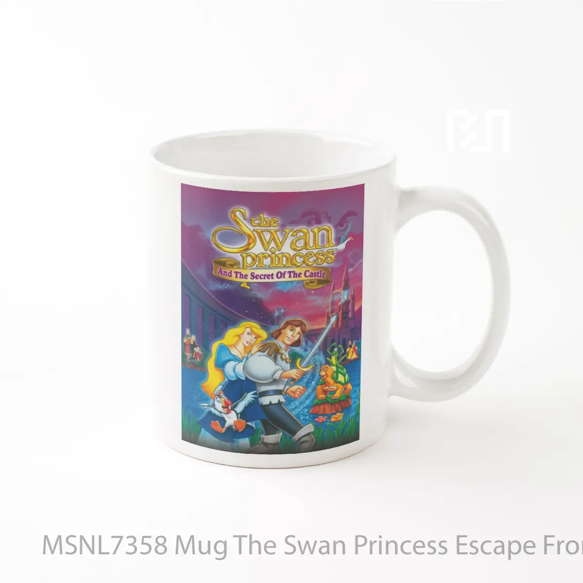 Mug The Swan Princess Escape From Castle Mountain Gelas Keramik Tema Film MSNL7358