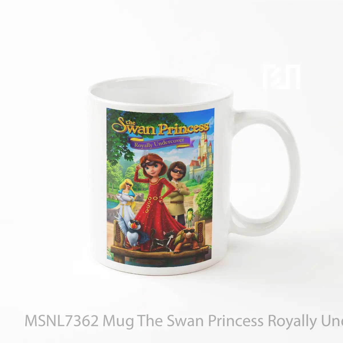 Mug The Swan Princess Royally Undercover Gelas Keramik Tema Film MSNL7362