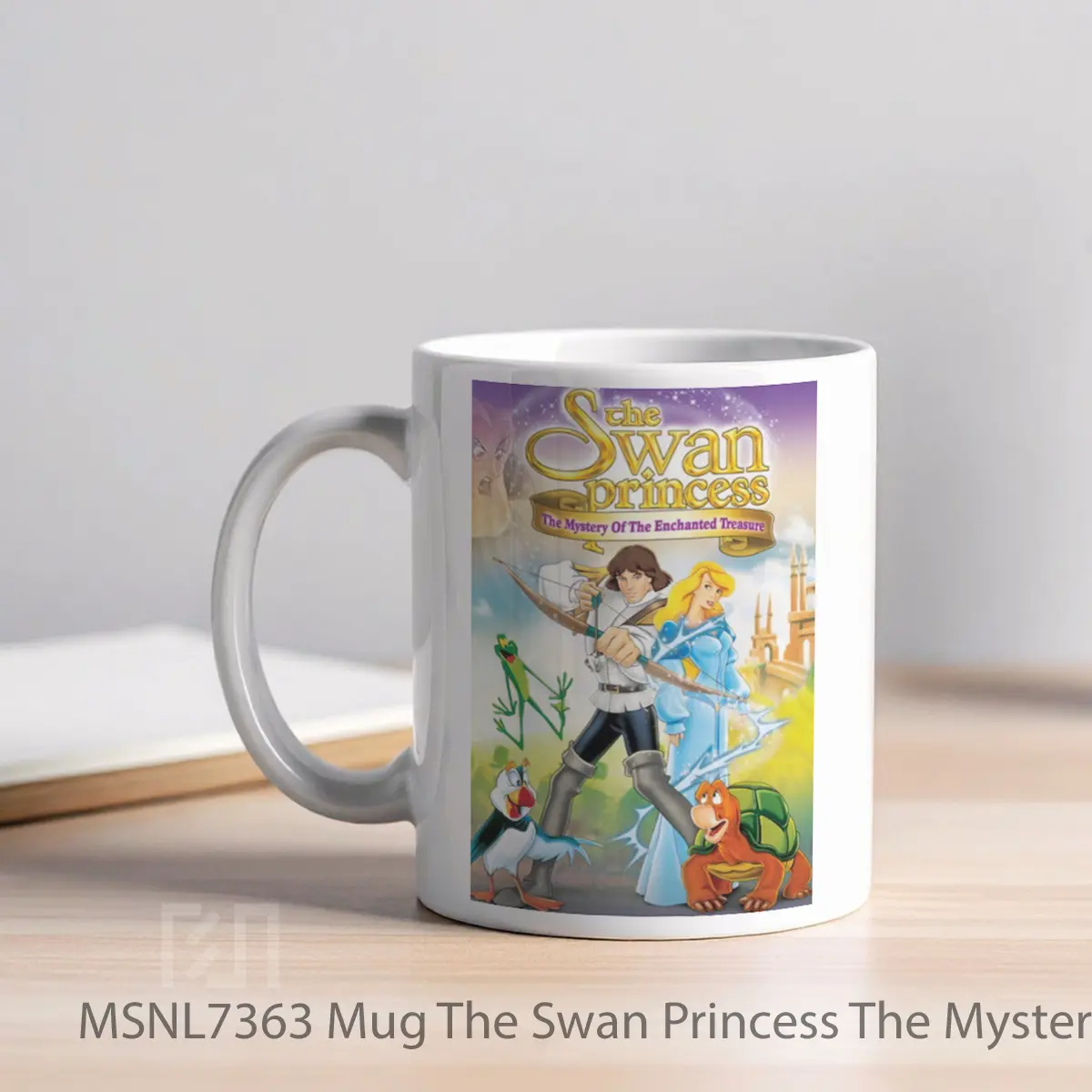 Mug The Swan Princess The Mystery Of The Enchanted Kingdom Gelas Keramik Tema Film MSNL7363 - Tampak Kiri