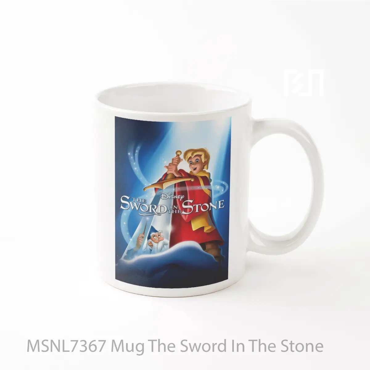 Mug The Sword In The Stone Gelas Keramik Tema Film MSNL7367