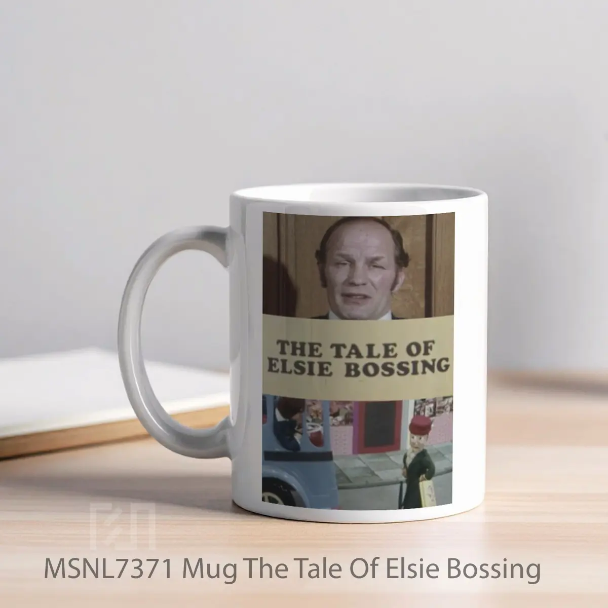 Mug The Tale Of Elsie Bossing Gelas Keramik Tema Film MSNL7371 - Tampak Kiri