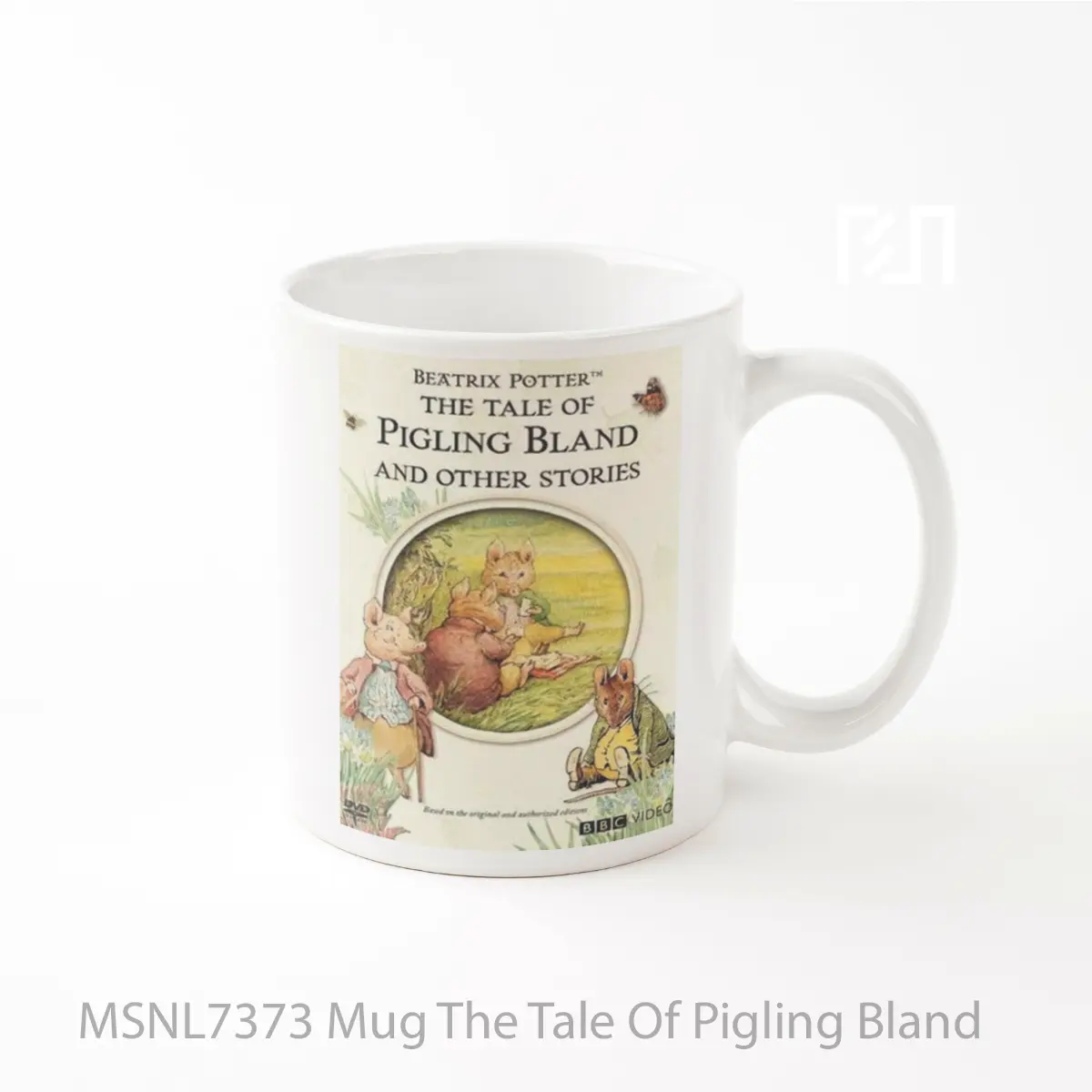 Mug The Tale Of Pigling Bland Gelas Keramik Tema Film MSNL7373
