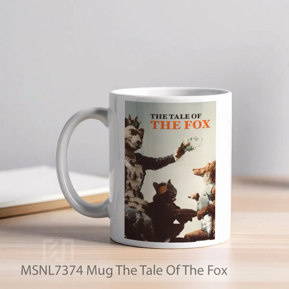 Mug The Tale Of The Fox Gelas Keramik Tema Film MSNL7374 - Tampak Kiri