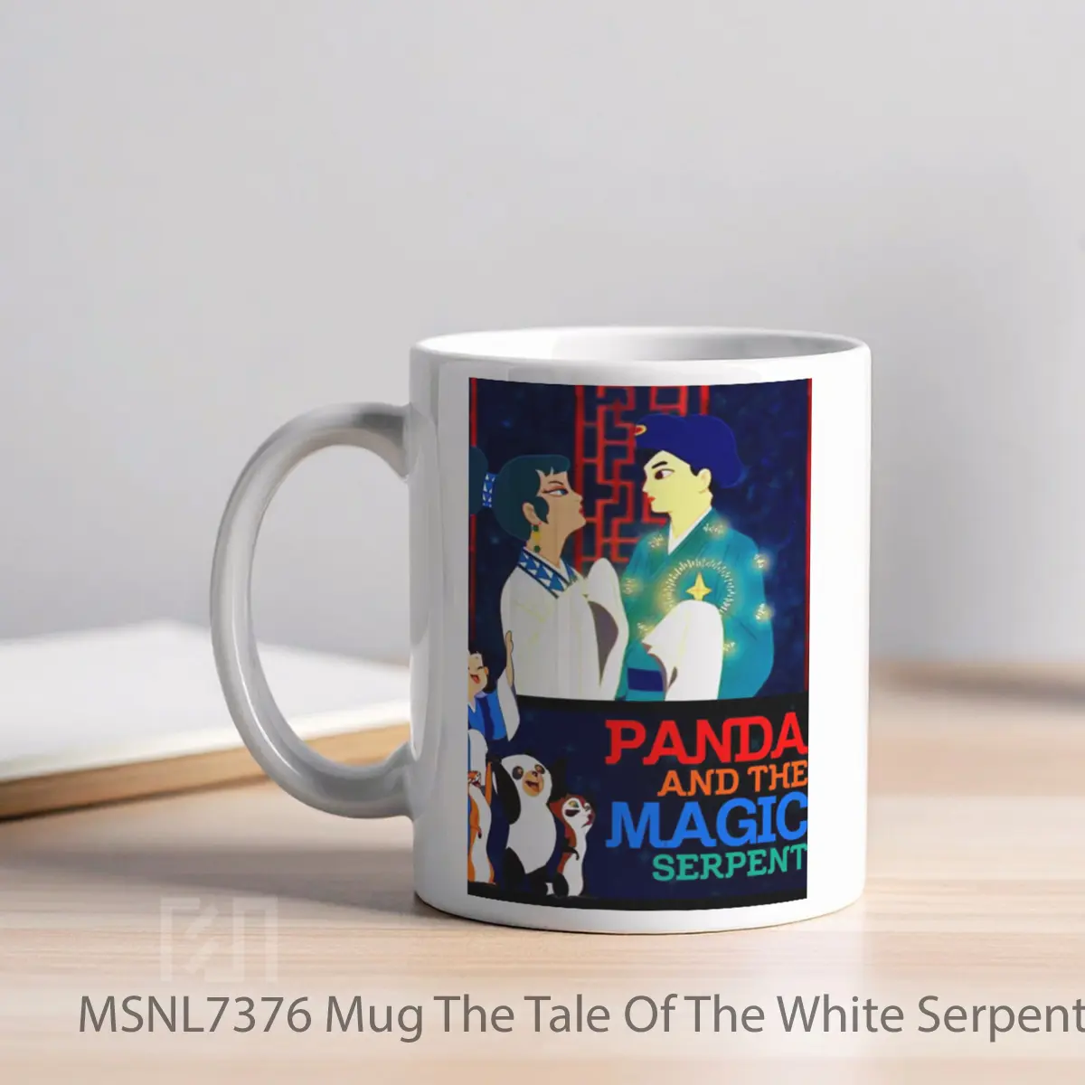 Mug The Tale Of The White Serpent Gelas Keramik Tema Film MSNL7376 - Tampak Kiri