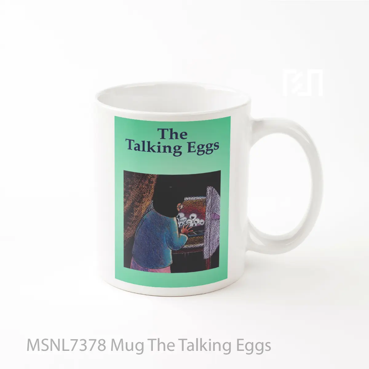 Mug The Talking Eggs Gelas Keramik Tema Film MSNL7378