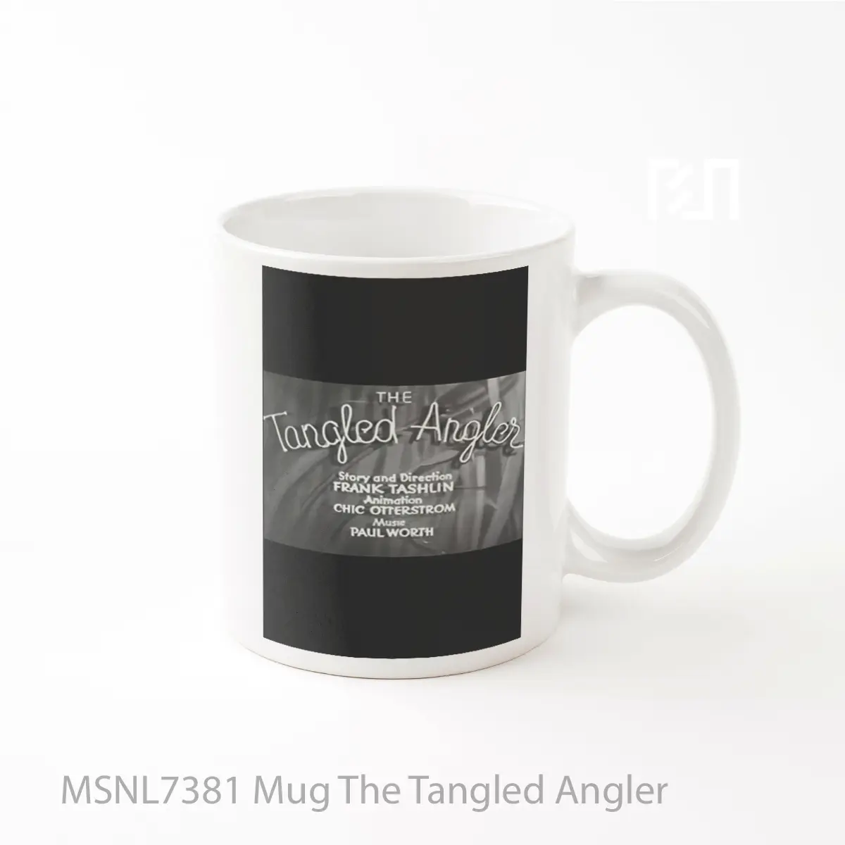 Mug The Tangled Angler Gelas Keramik Tema Film MSNL7381