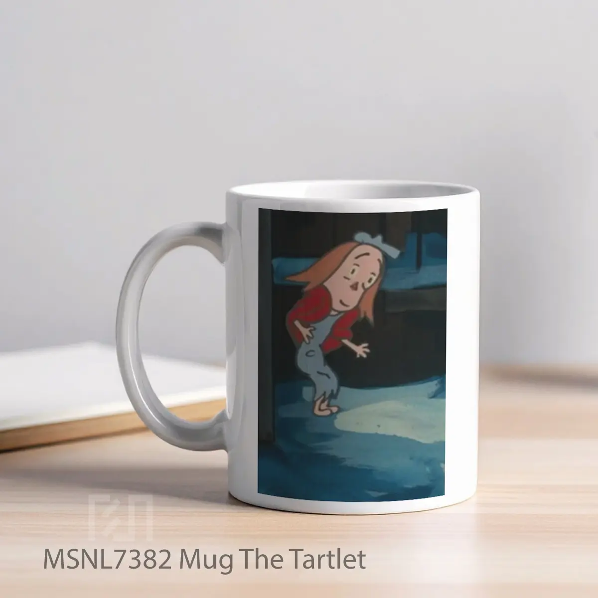 Mug The Tartlet Gelas Keramik Tema Film MSNL7382 - Tampak Kiri