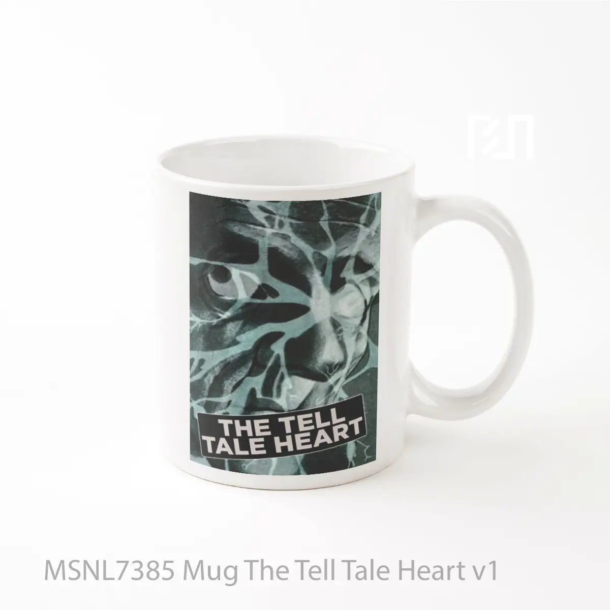 Mug The Tell Tale Heart V1 Gelas Keramik Tema Film MSNL7385