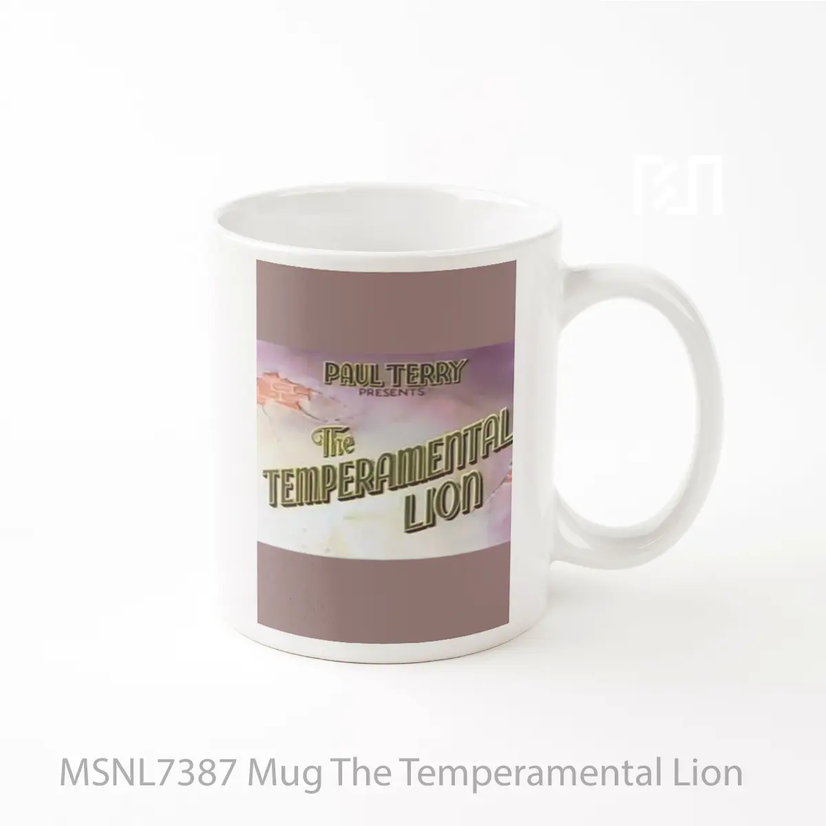 Mug The Temperamental Lion Gelas Keramik Tema Film MSNL7387