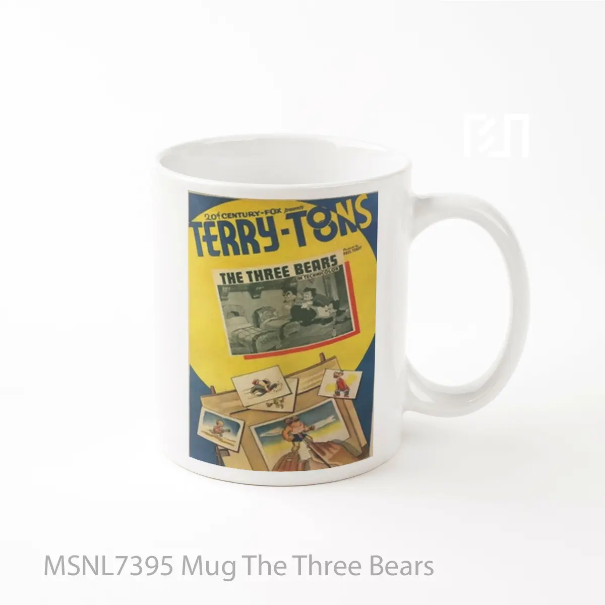 Mug The Three Bears Gelas Keramik Tema Film MSNL7395