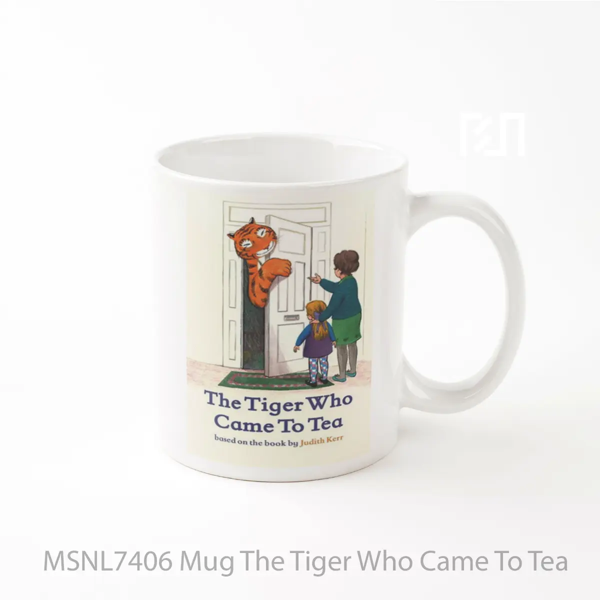 Mug The Tiger Who Came To Tea Gelas Keramik Tema Film MSNL7406
