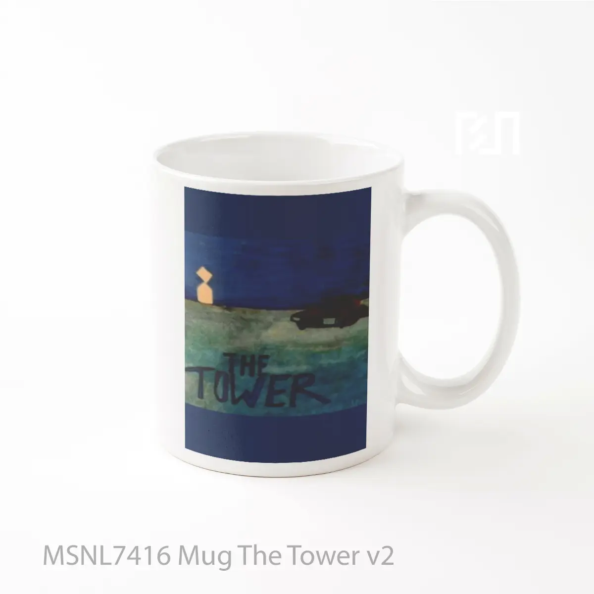 Mug The Tower V2 Gelas Keramik Tema Film MSNL7416