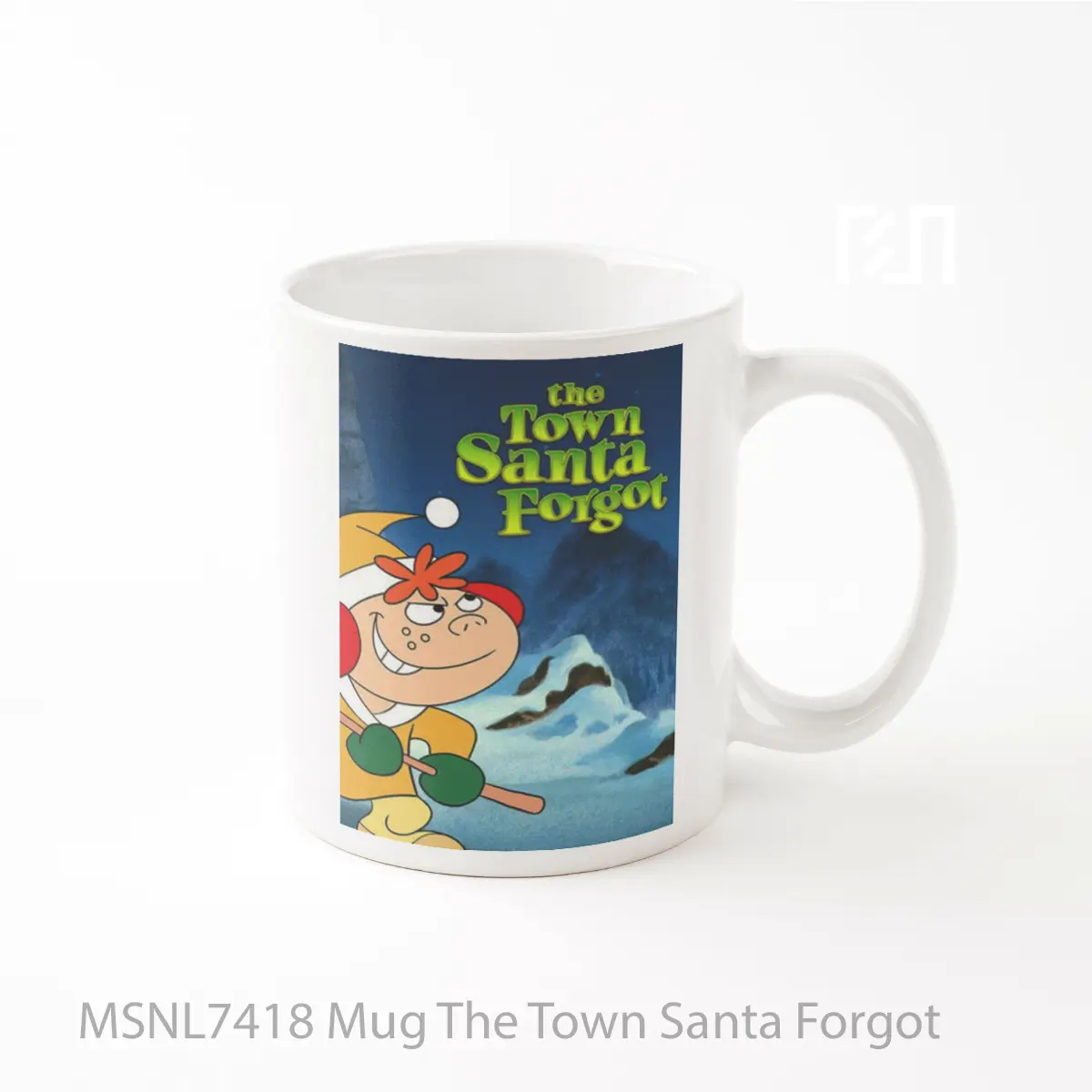 Mug The Town Santa Forgot Gelas Keramik Tema Film MSNL7418