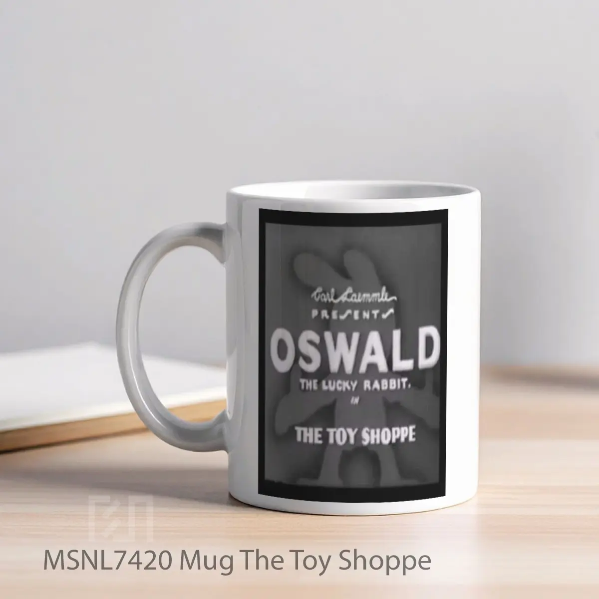 Mug The Toy Shoppe Gelas Keramik Tema Film MSNL7420 - Tampak Kiri