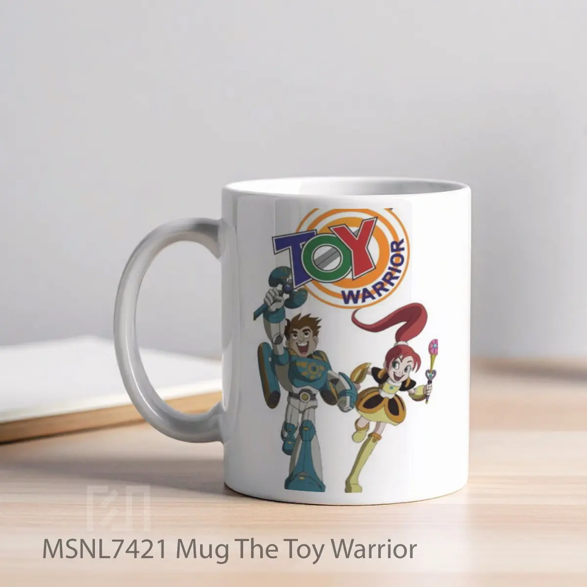 Mug The Toy Warrior Gelas Keramik Tema Film MSNL7421 - Tampak Kiri