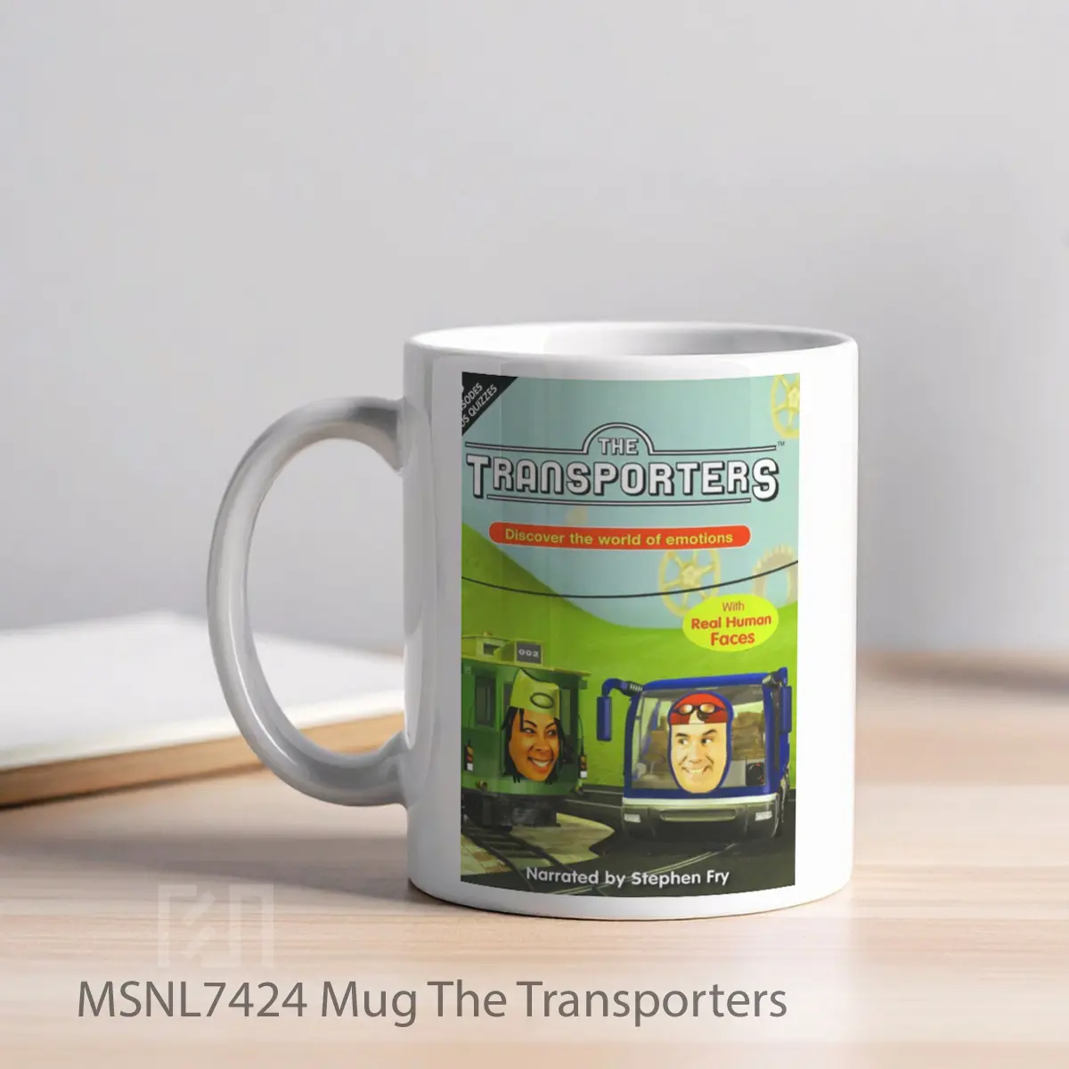 Mug The Transporters Gelas Keramik Tema Film MSNL7424 - Tampak Kiri