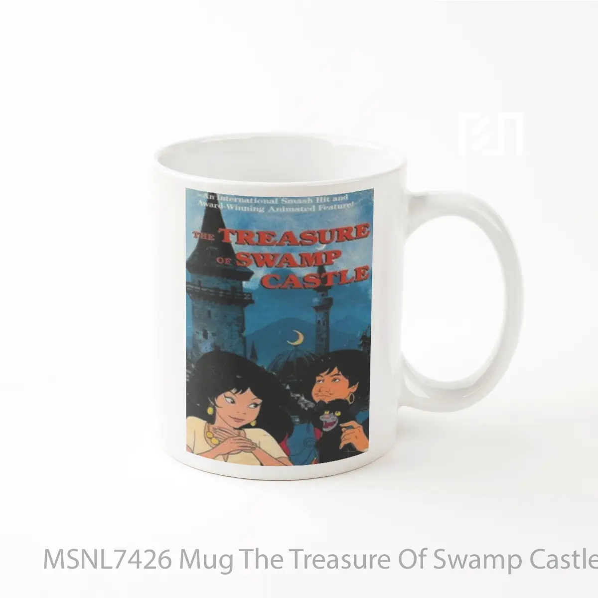 Mug The Treasure Of Swamp Castle Gelas Keramik Tema Film MSNL7426