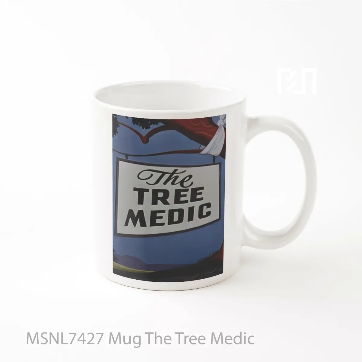 Mug The Tree Medic Gelas Keramik Tema Film MSNL7427