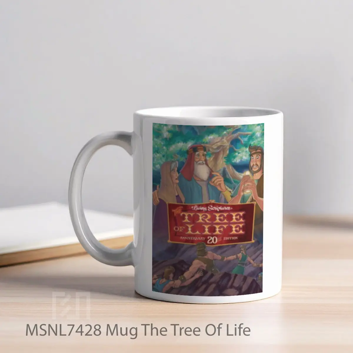 Mug The Tree Of Life Gelas Keramik Tema Film MSNL7428 - Tampak Kiri