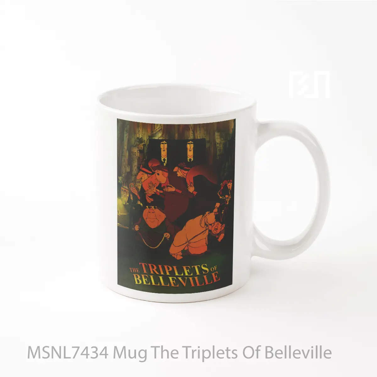 Mug The Triplets Of Belleville Gelas Keramik Tema Film MSNL7434