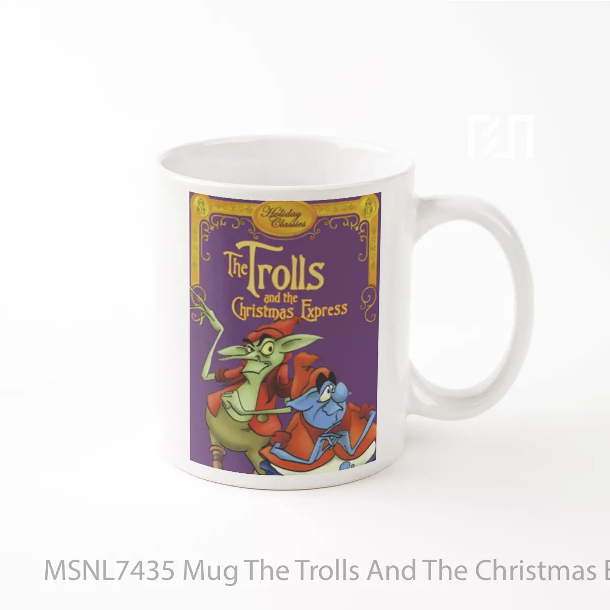 Mug The Trolls And The Christmas Express Gelas Keramik Tema Film MSNL7435