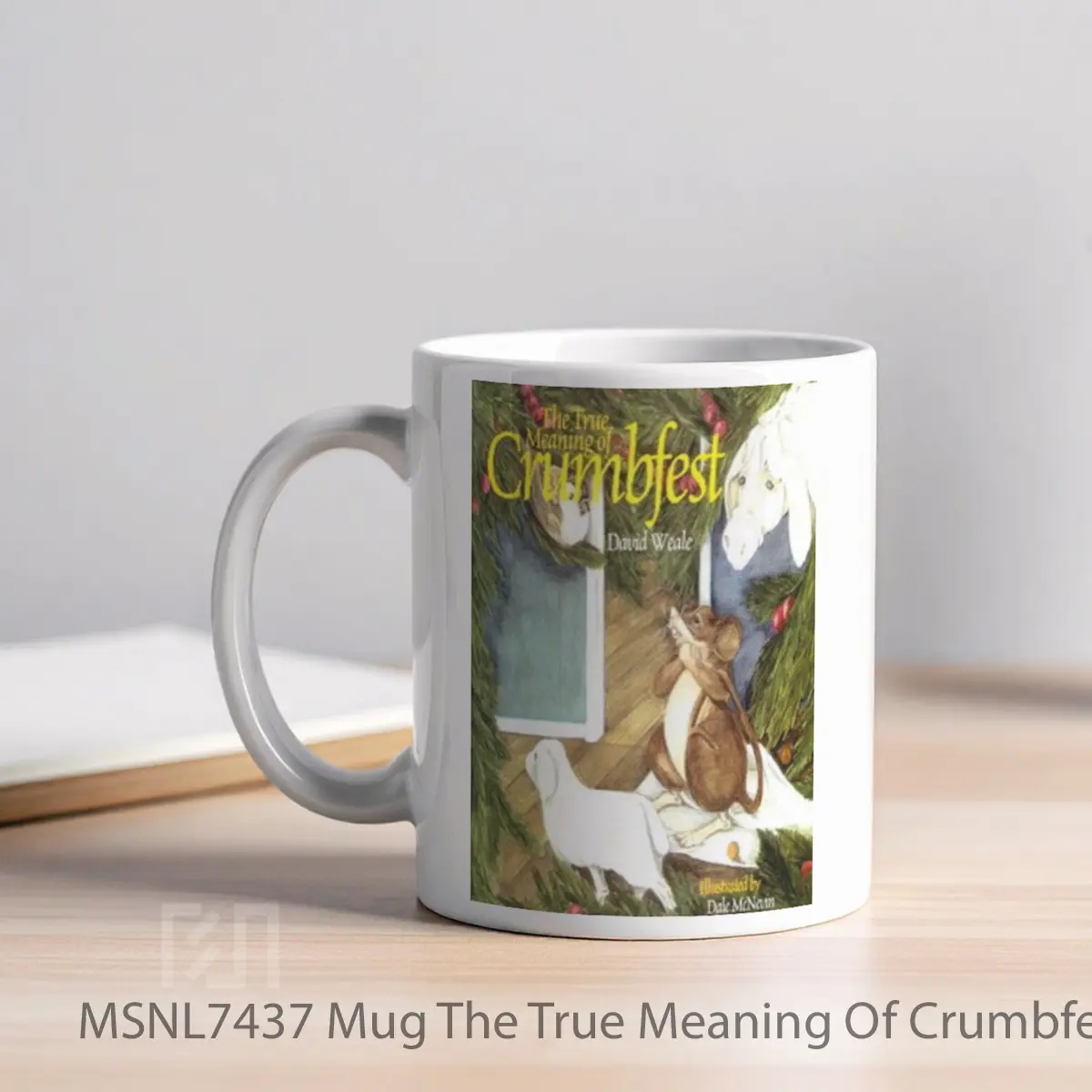 Mug The True Meaning Of Crumbfest Gelas Keramik Tema Film MSNL7437 - Tampak Kiri