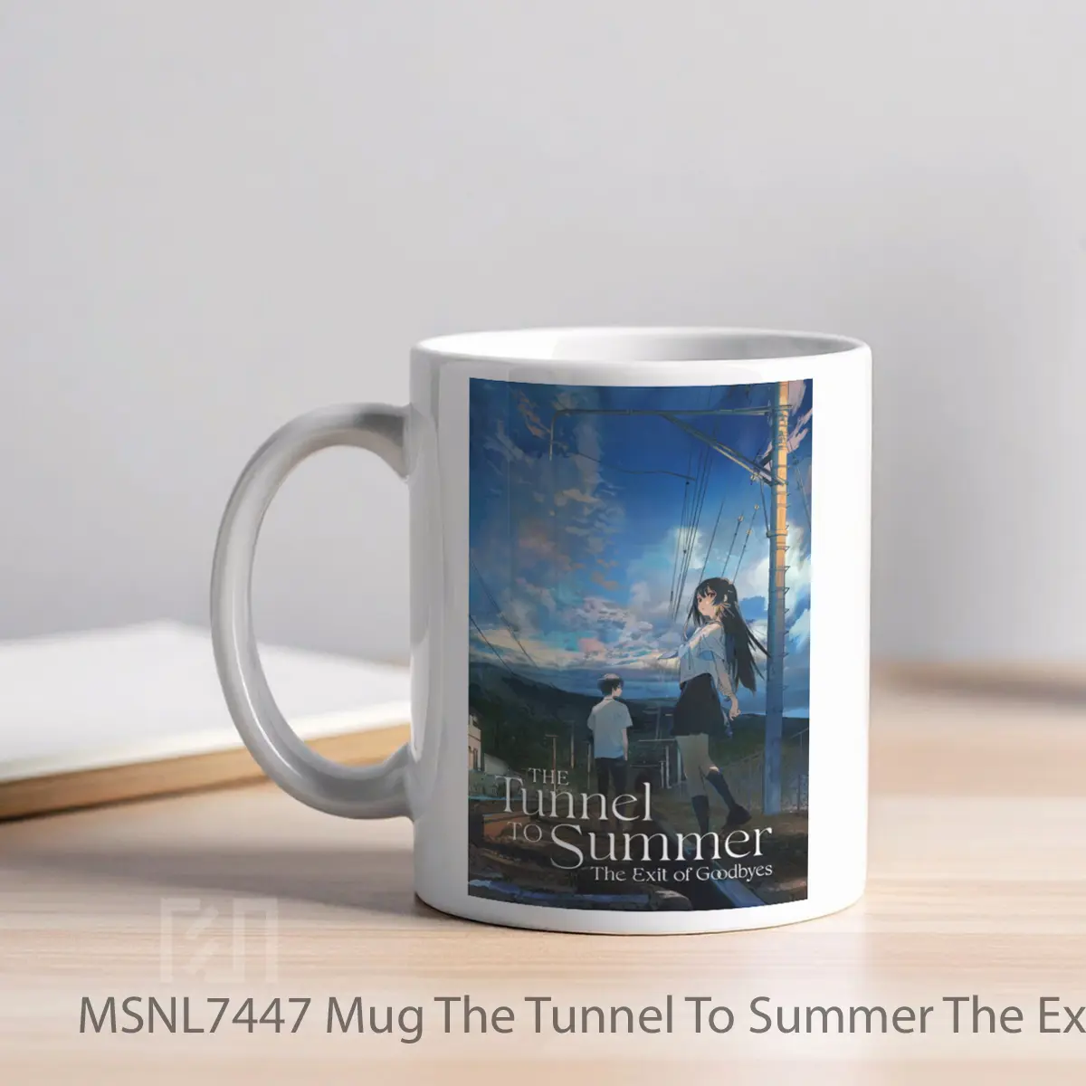 Mug The Tunnel To Summer The Exit Of Goodbyes Gelas Keramik Tema Film MSNL7447 - Tampak Kiri
