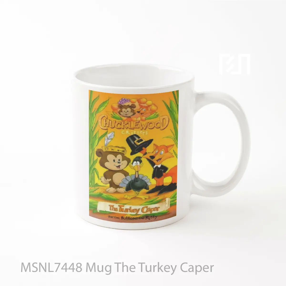 Mug The Turkey Caper Gelas Keramik Tema Film MSNL7448