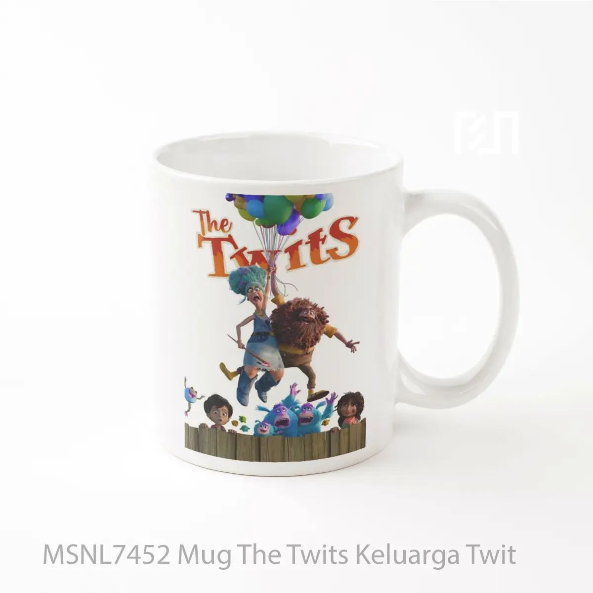 Mug The Twits Keluarga Twit Gelas Keramik Tema Film MSNL7452