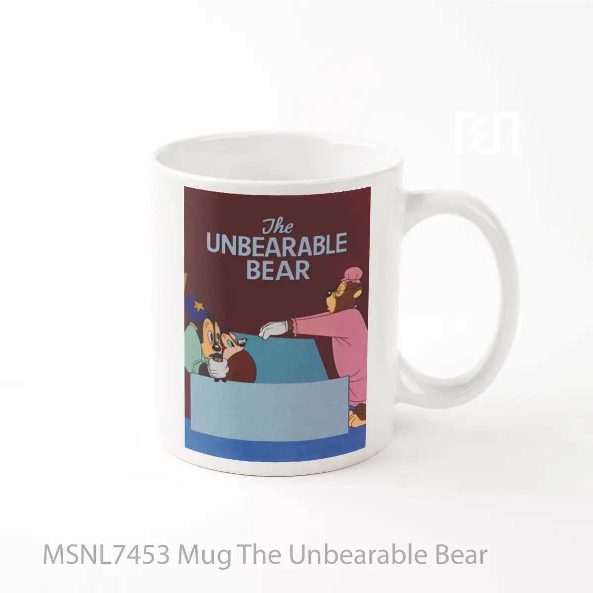 Mug The Unbearable Bear Gelas Keramik Tema Film MSNL7453