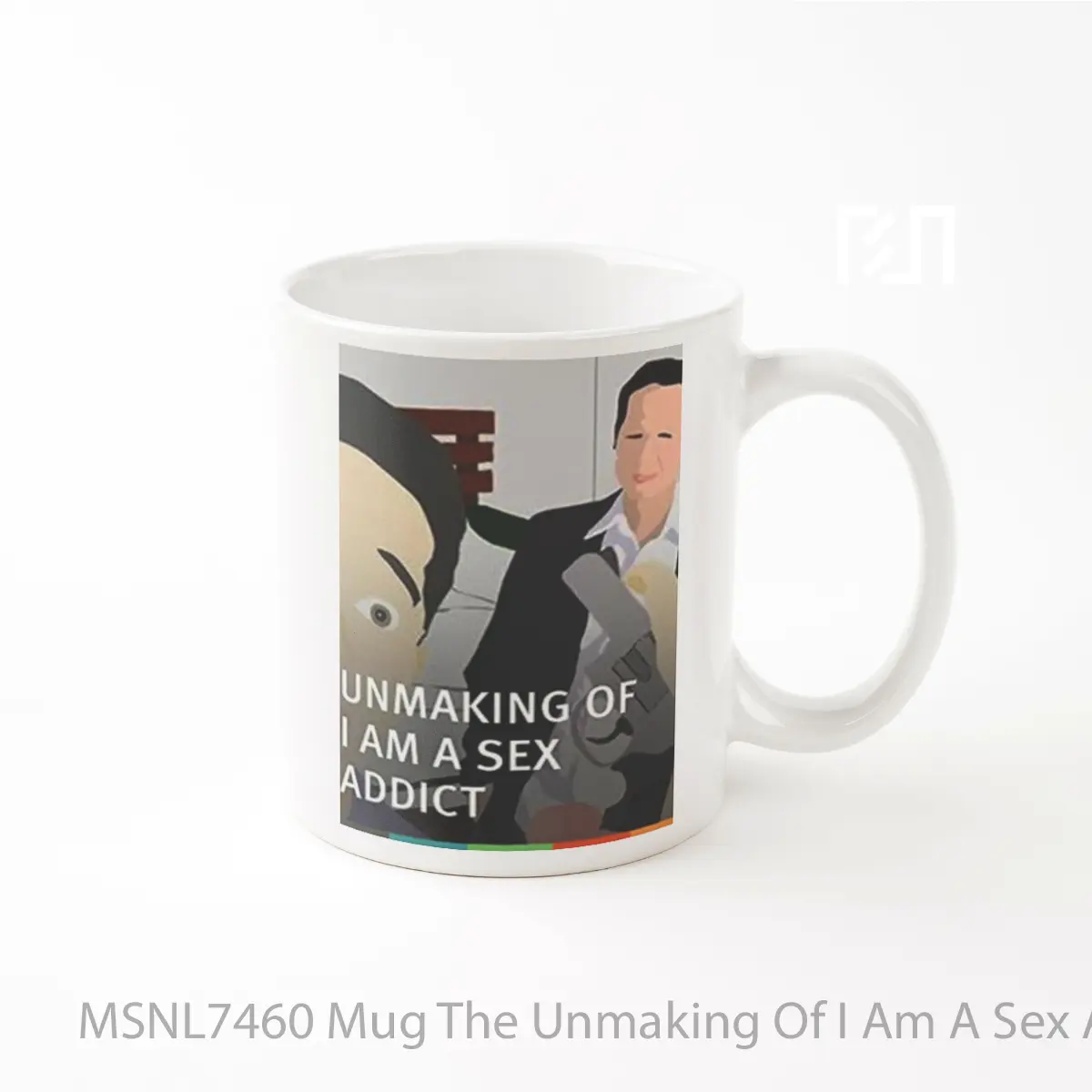 Mug The Unmaking Of I Am A Sex Addict Gelas Keramik Tema Film MSNL7460